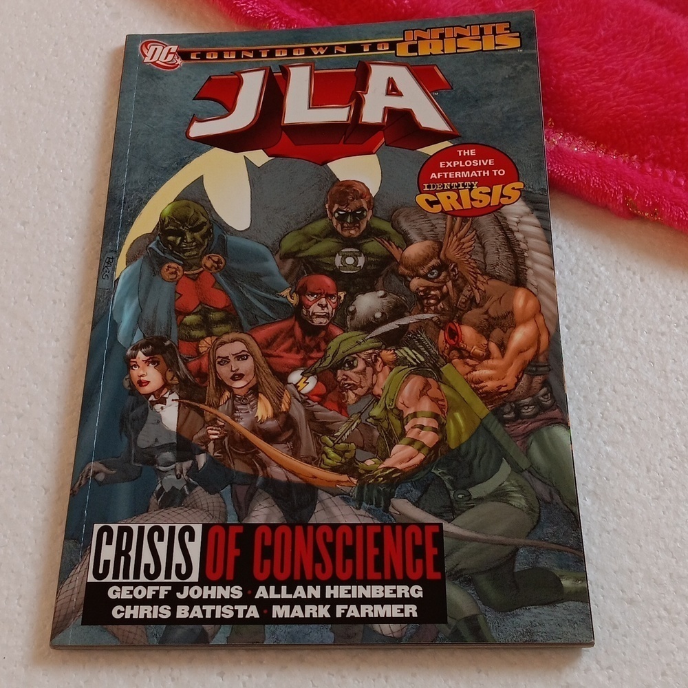 JLA Crisis of conscience DC Comics